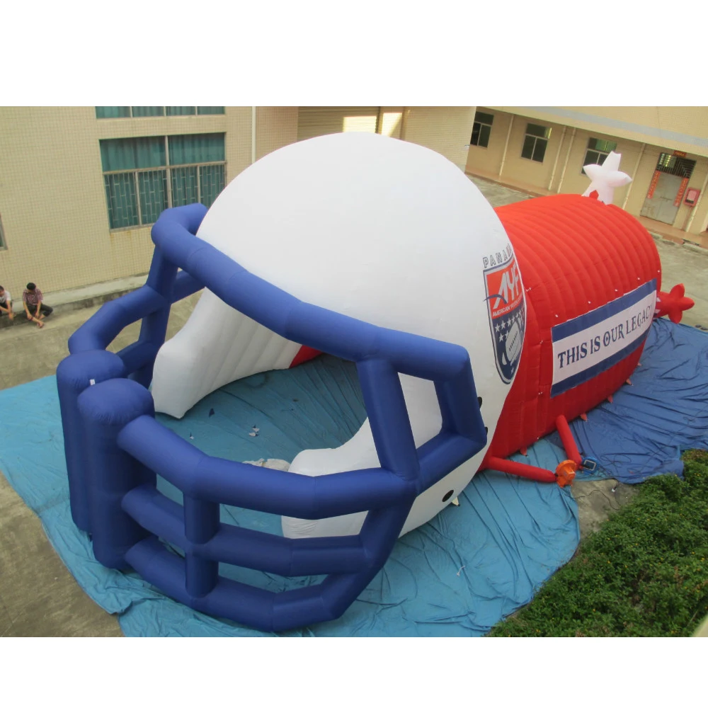 Football Team Inflatable Blast Helmet Tunnel Sports Tent Buy