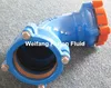 ductile cast iron GGG40 Double flange socket bend 30 45 90 degree pipe fittings