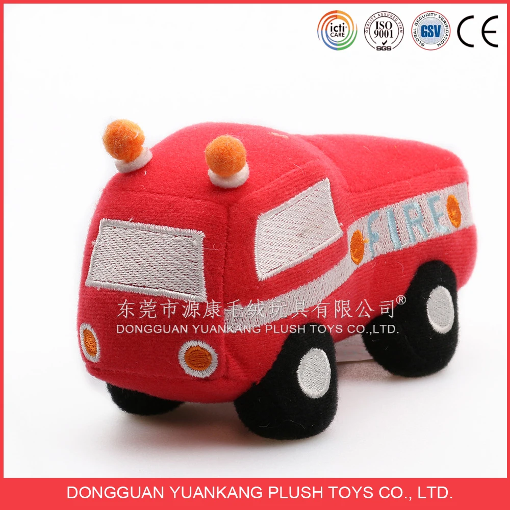 fire truck plush toy