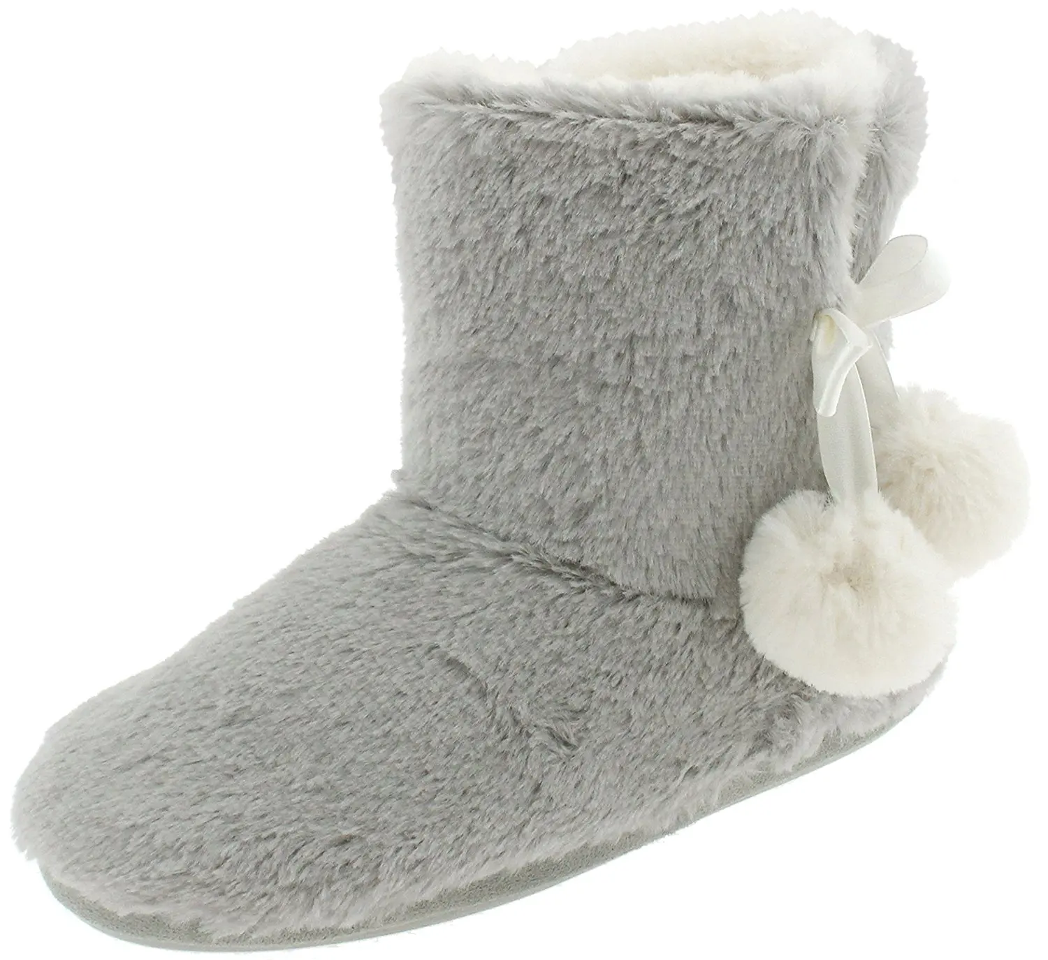 Capelli New York Ladies Long Pile Bunny Fur Boot