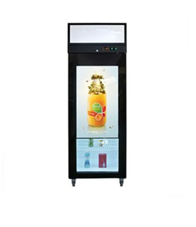 TV refrigerator TLCD freezer glass Door Advertising freezer door Freezer with video playback function