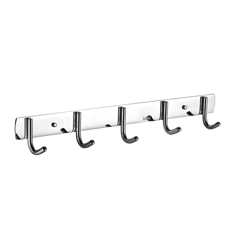
Stainless steel 304 wall hanger bathroom robe clothes coat hook 