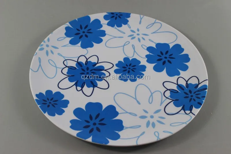 Factory supplies 10inch Melamine Flat Plate