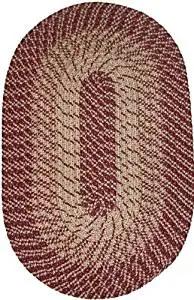 Plymouth 22" x 108" (Runner) Braided Rug in Wine