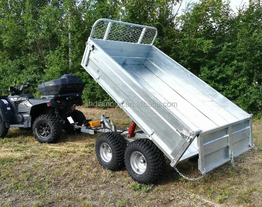 Hydraulic Lift Utility Trailers