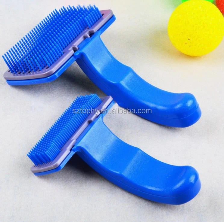 Plastic Self Cleaning Slicker Dog Brush Effective Retractable Dog Brush Grooming Comb Buy Dog