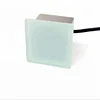 Outdoor IP67 recessed underground led floor tiles RGB frosty glass led tile