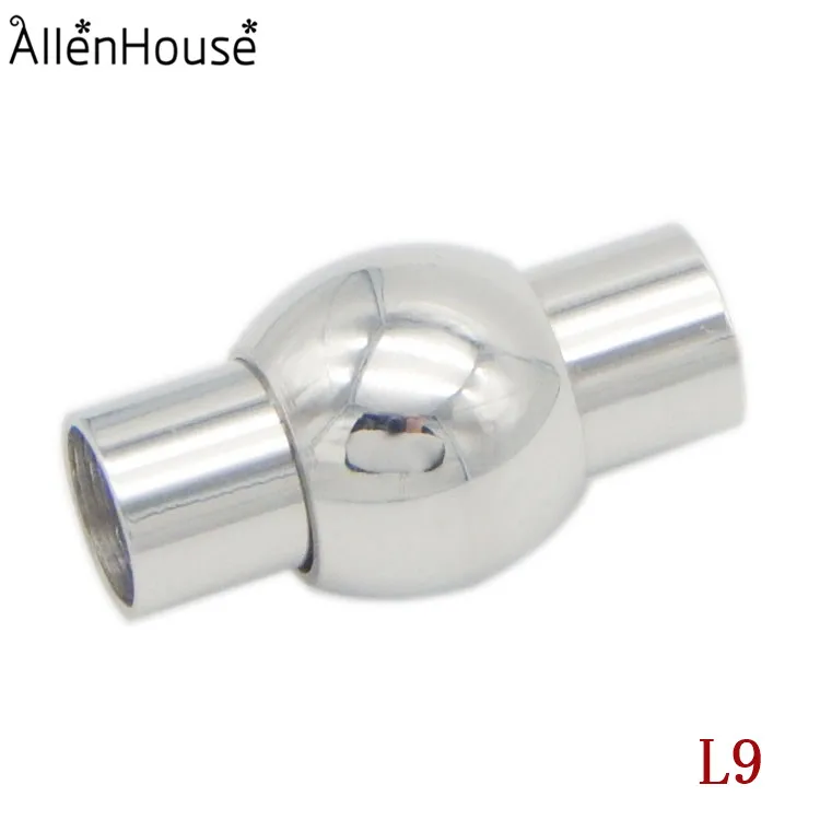 5 percent discount product,ball shape stainless steel leather cord end cap clasp and leather bracelets connector 1.jpg