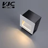 1W 2W 3W Indoor Project Lighting Square Aluminum Dimmable Stair Brushed Baffle Buried Box Corner Recessed LED Step Wall Light