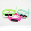 2018 Led Watch Instructions Colorful Sports Led Bracelet Simple Design Touch Silicone Watch