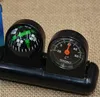 Small wireless thermometer car compass and thermometer