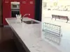 Vein Color Kitchen Quartz Stone Countertop