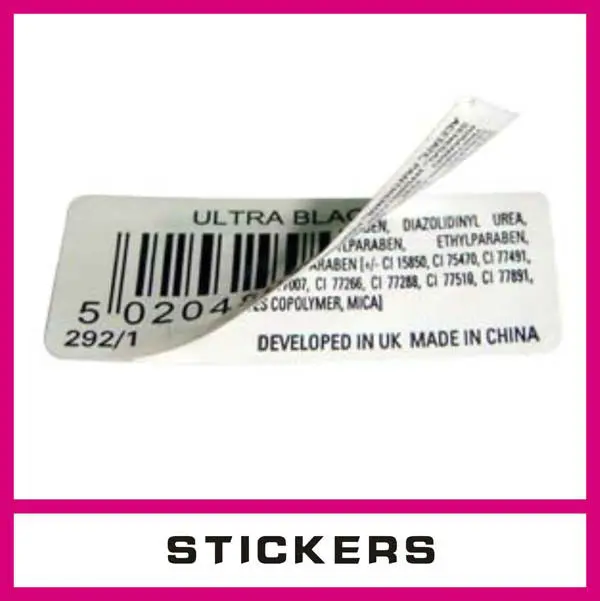 different types of label paper