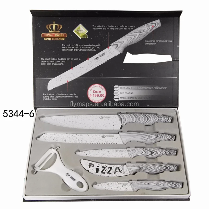 New Kitchen Products 5pcs Stainless Steel Switzerland Royal Kitchen