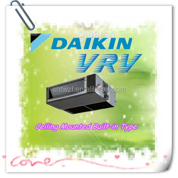 Daikin Air Conditioning Ceiling Mounted Built In Ducting Type Indoor Daikin Air Conditioning Ceiling Mounted Built In Ducting Type Indoor Fan Coil Unit Small Vrv X Series Ducted
