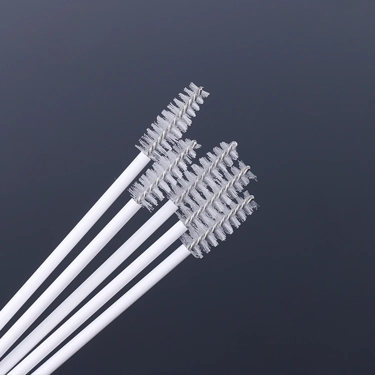 High Quality Soft Grey Color Plastic Tube Cleaning Brush Buy Tube Cleaning Brush,Tube Brush