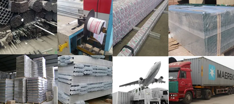 DK004 Cheap 8x8 garden decorative corrugated metal galvanized Fence panels