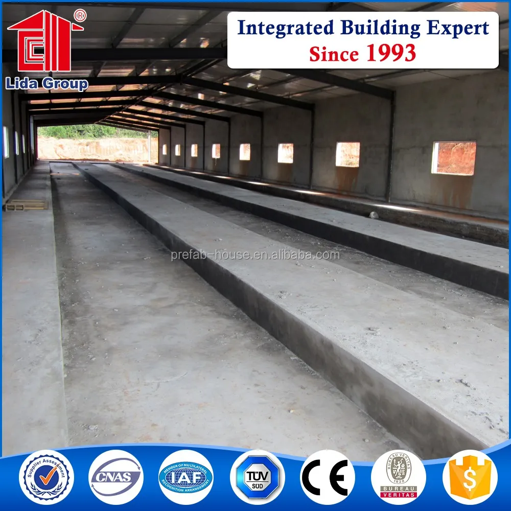 China manufacturer wholesale prefabricated chicken shed for sale