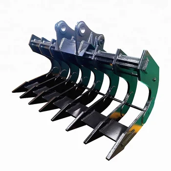 High Quality Excavator Root Rake For Sale Scroop Rake Bucket - Buy ...