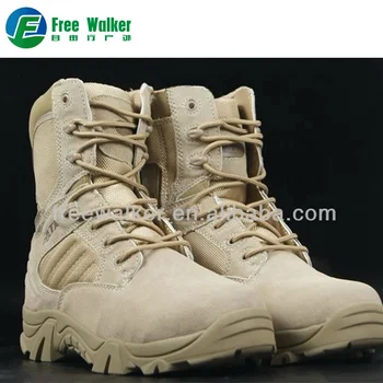 bota militar areia