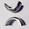 Custom cnc machining precision stainless steel circle with brushing surface for medical equipment assemble parts
