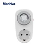 Manhua Programmable Electronic Small Electric lcd Electrical Digital Germany Socket Timer GMT02A-GR