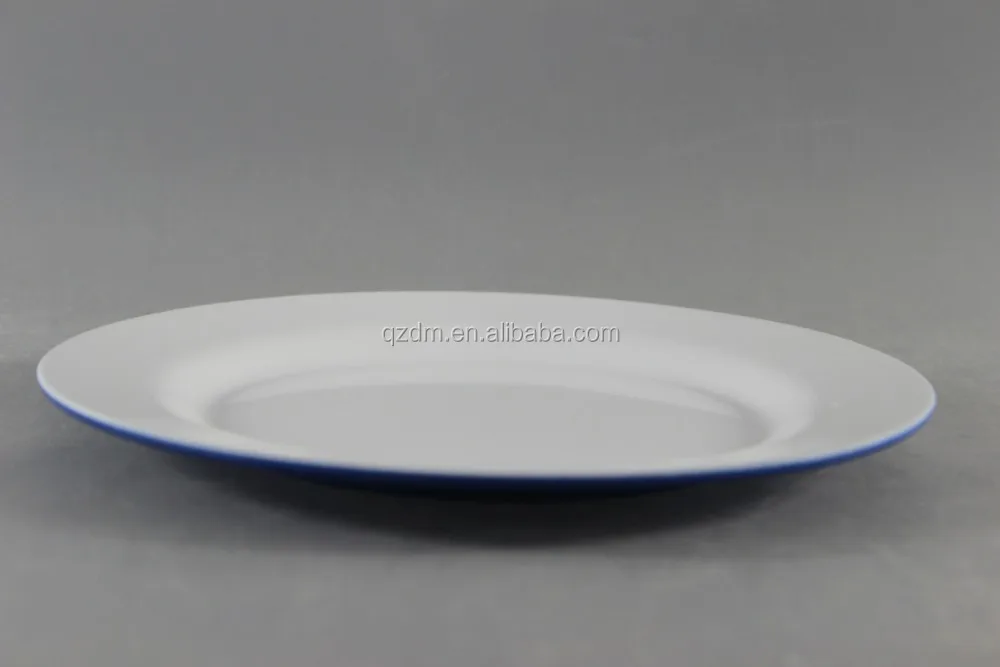 2 Tone Melamine Round Plate,2 Color Melamine Dishes