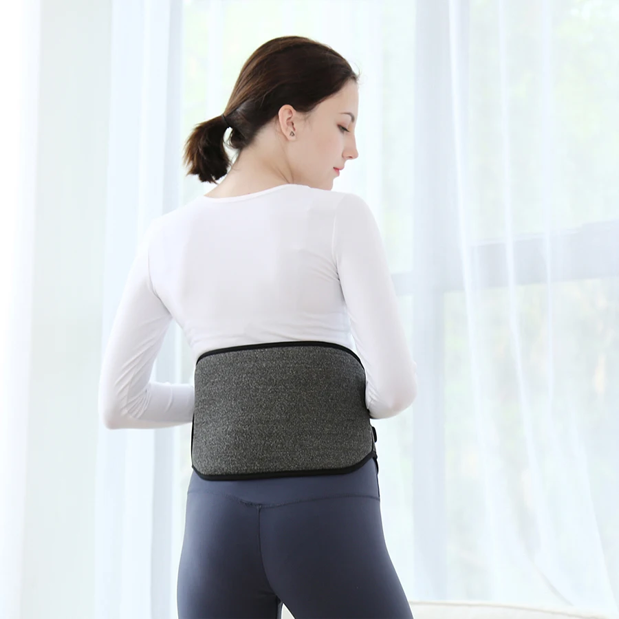Elastic Super Thin Heating Graphene Waist Lower Back Support Belt/brace