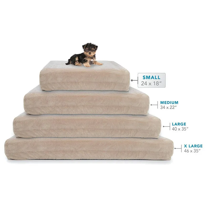Luxury Soft Memory Foam Bed Sofa Mat Cushion Memory Foam Pet Dog