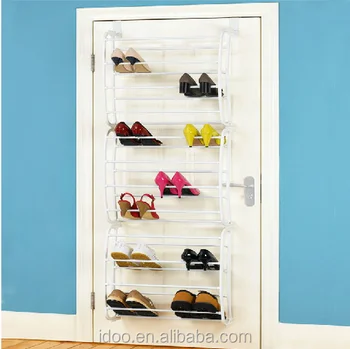 12 Pairs Shoe Rack Over The Door Metal Door Hanging Shoe Rack Over The Door Shoe Organizer Fh Srad00484 Buy 12 Pasang Rak Sepatu Di Atas Pintu Di Atas Pintu Organizer Sepatu Pintu Logam