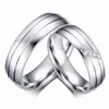 Fashion Tungsten New Design Silver Engagement Wedding Ring For Women And Men