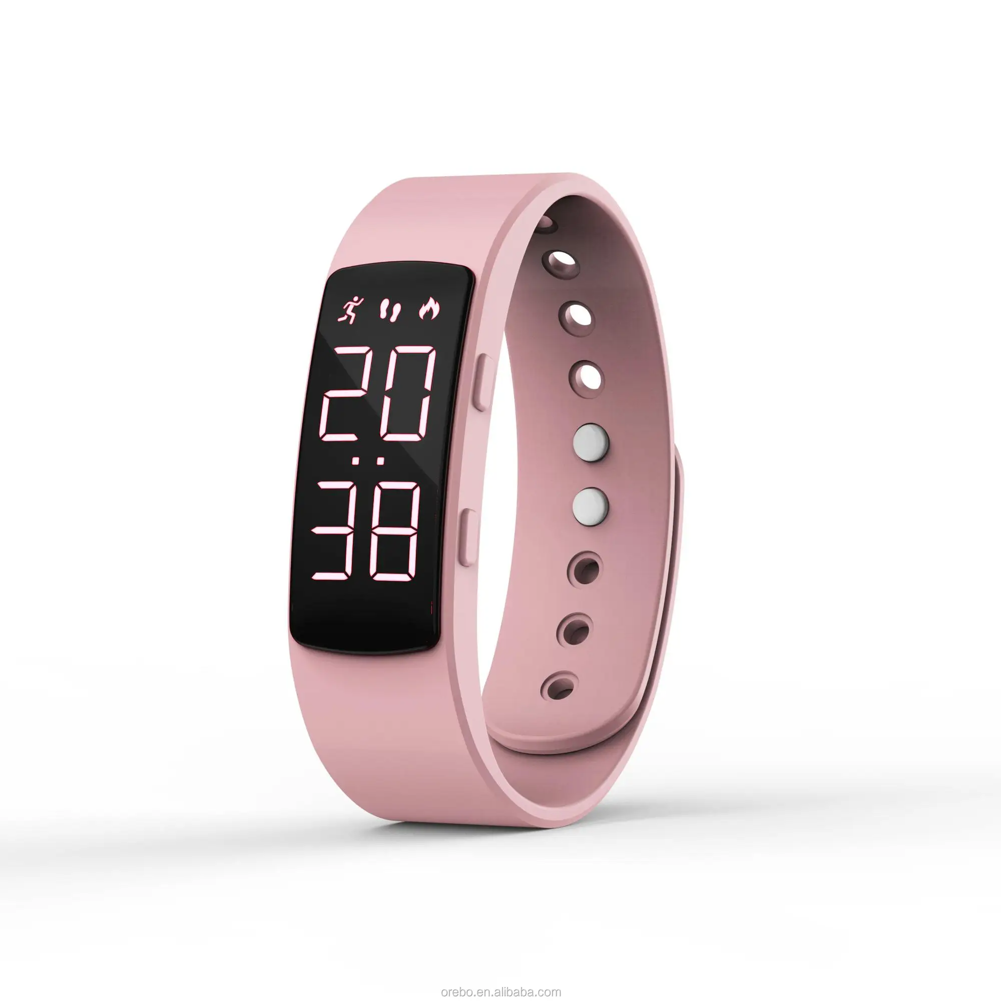 Sport Smart Wrist Pedometer Watch Bracelet Display Fitness Gauge ...