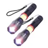 Goldmore Low MOQ 1carton pack 6 Modes high brightness Telescopic LED Flashlight with COB Side Light& Magnet