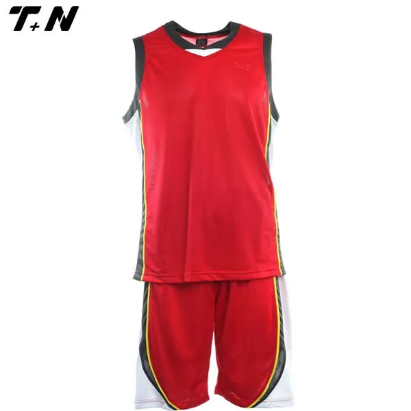 Basketball Jersey Uniform Design,Blank Basketball Jerseys Color Red