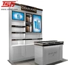 custom shopping mall floor standing cosmetic display showcase cabinet,furnitures for cosmetic display