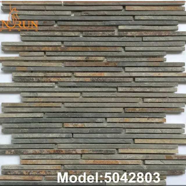 HSD44 Pattern design toilet floor tiles designs metall gold mosaic
