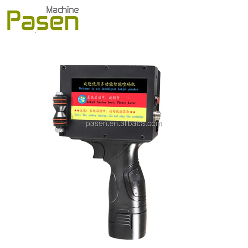 Hs Code Printing Machine / Inkjet Printer For Plastic Bag Date Printer