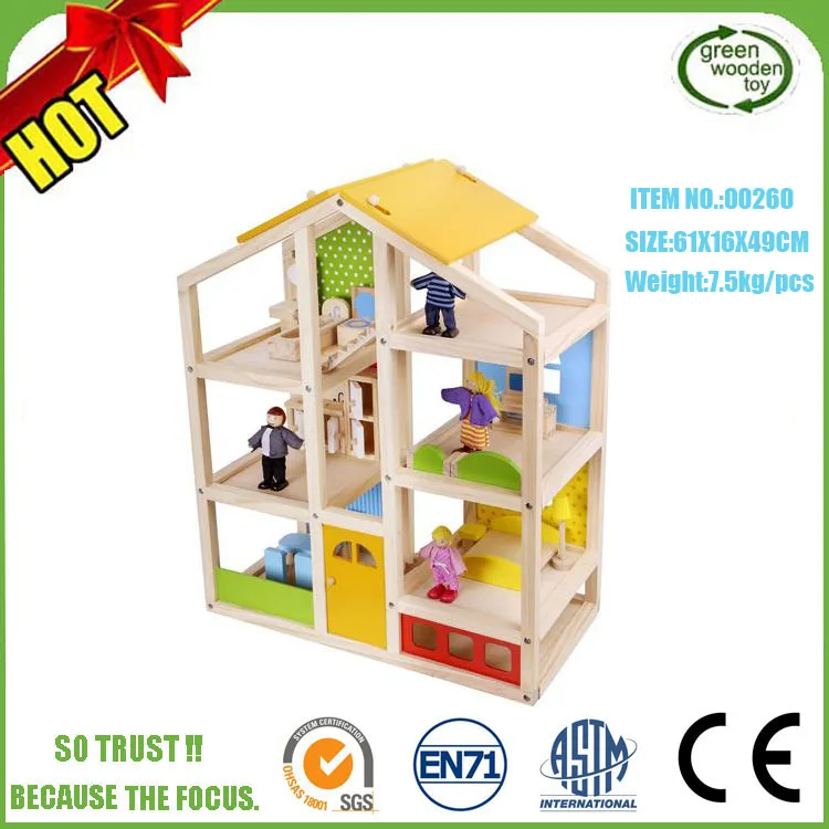 plush doll house