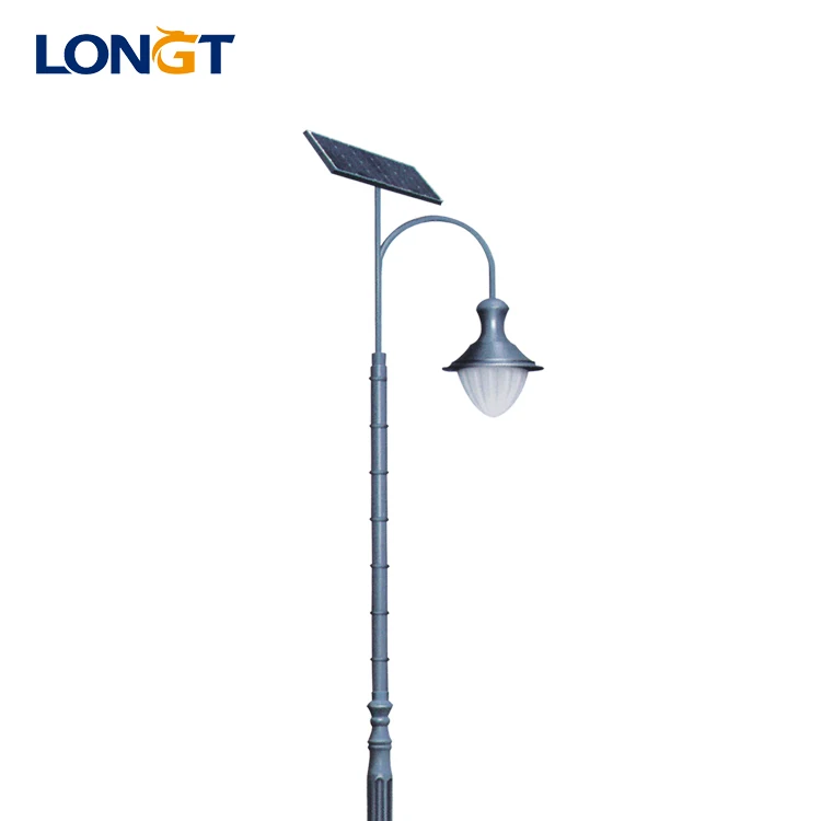 Intelligent decorative solar street led light 20 watt control system