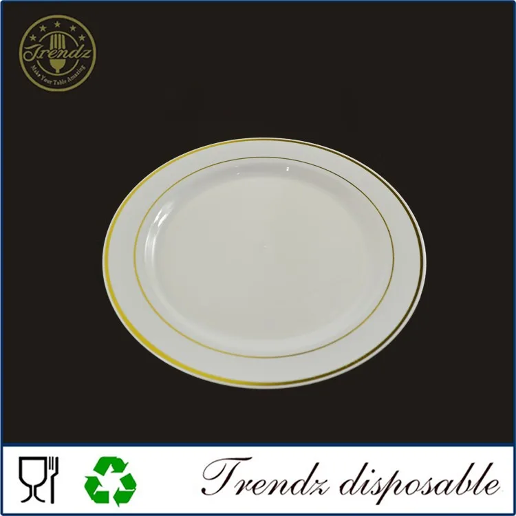ROUND DISPOSABLE PS PLASTIC CHINA PLATE DESSERT PLATE AND BOWL.jpg