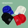 Wholesale Zhejiang Shaoxing Custom Patch Hat 100% Acrylic Unisex Beanie Knit Cap Winter Hat