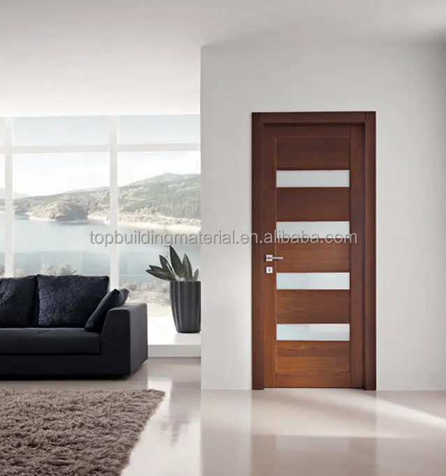 Custom Interior Door Commercial Wooden Door With Glass Inserts Buy Wooden Door With Glass Inserts Interior Door Custom Wooden Door Product On