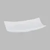 Wholesale restaurant hotel used rectangle white sushi plate for dinner