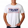 Factory mens tshirt blank fitted t-shirt plain white election t shirt