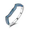Fashion Jewellery Semi-Precious Stone Crafts Turquoise Resizable Korean Rings Band Ring Vintage Women Sterling Silver 925 Ring