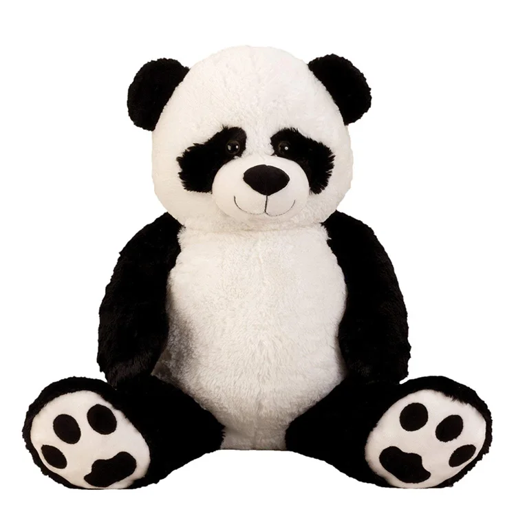 black panda soft toy