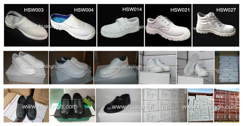 cleanning safety shoes
