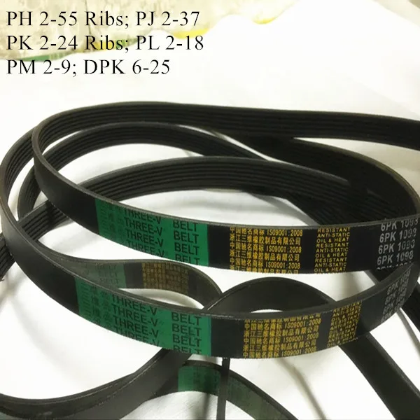Auto Parts Fan Belt 6pk / 10 Pk/ 8pk Belt V Ribbed Belts Buy Poly Rib