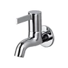 Direct factory supplier sanitary brass bib cocks polish chrome cold water bib taps