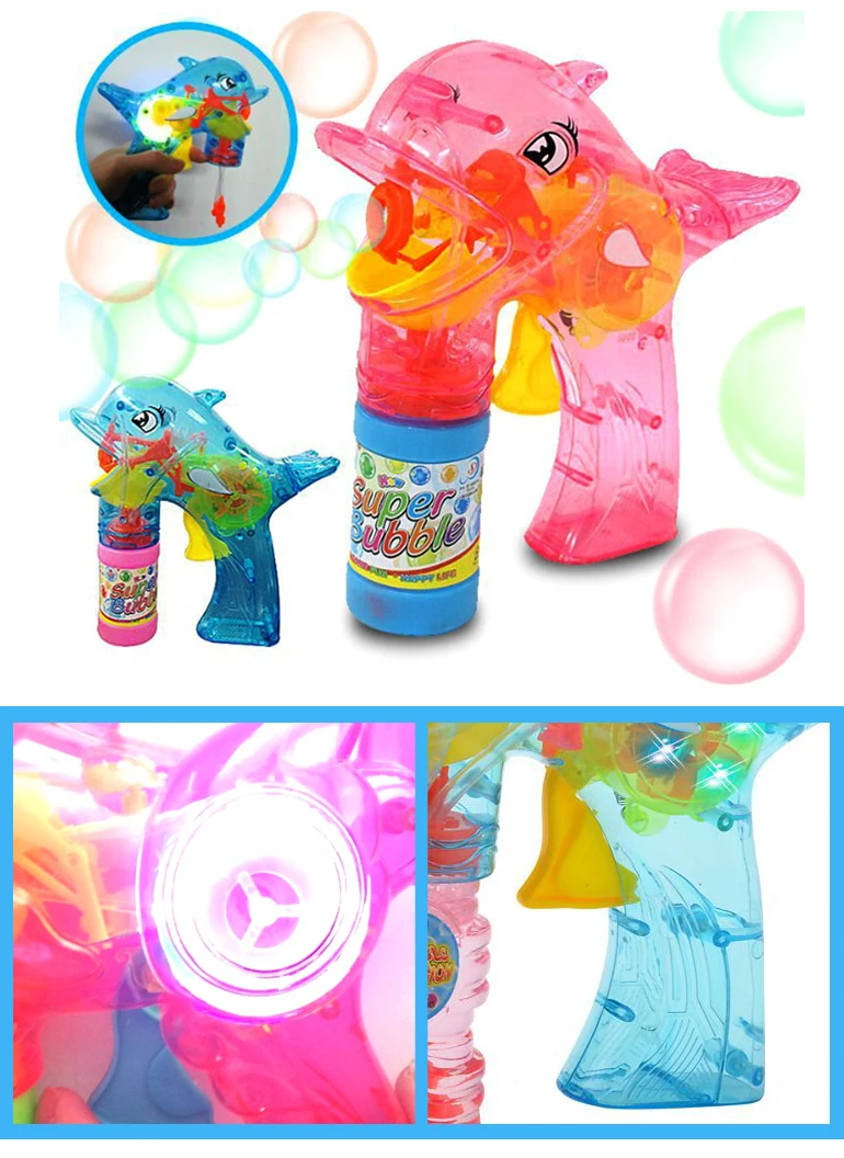 Transparent Automatic Soap Toy Led Bubble Gun - Buy Led Bubble Gun ...